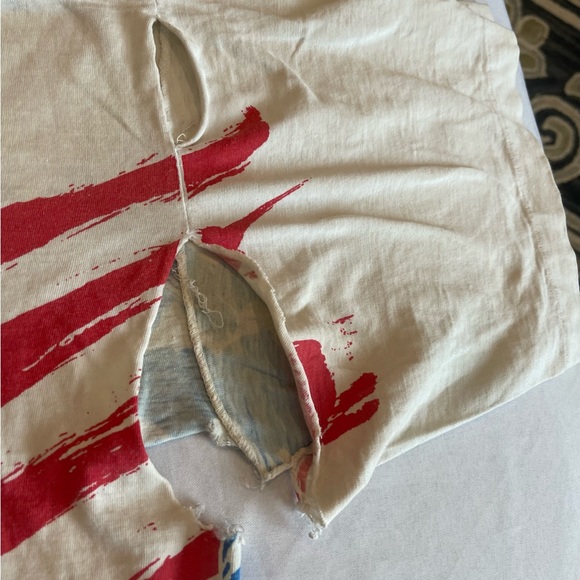 USA 1994 World Cup T Shirt Ritz Red White Blue Vintage Size Large MJT’s As Is - Picture 11 of 12